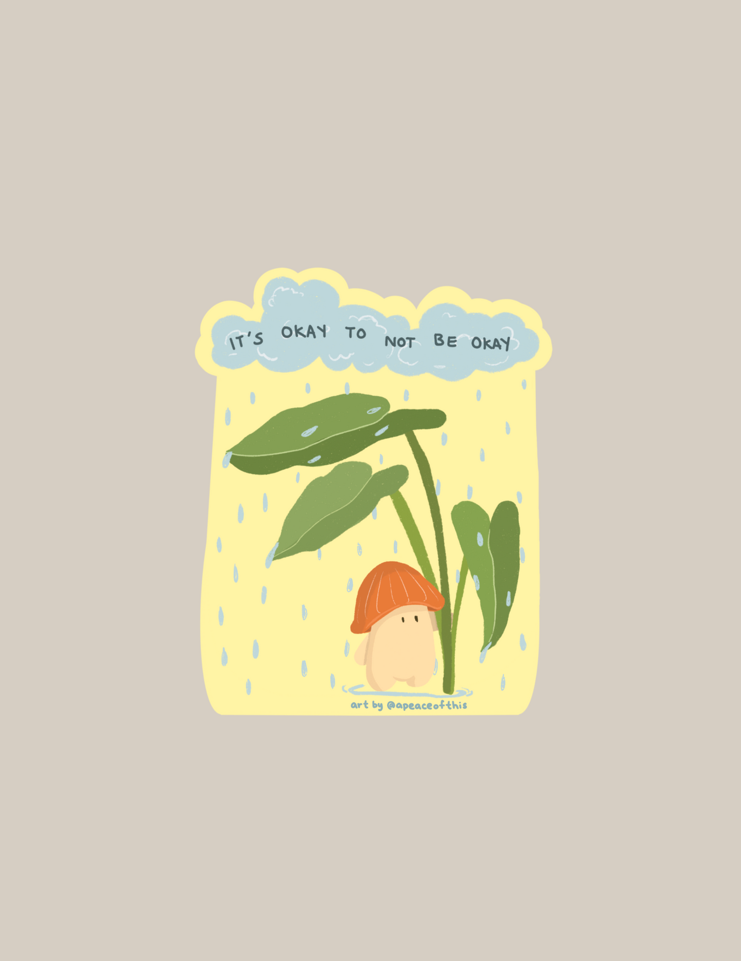 It's Okay To Not Be Okay | Essential Oil Candle