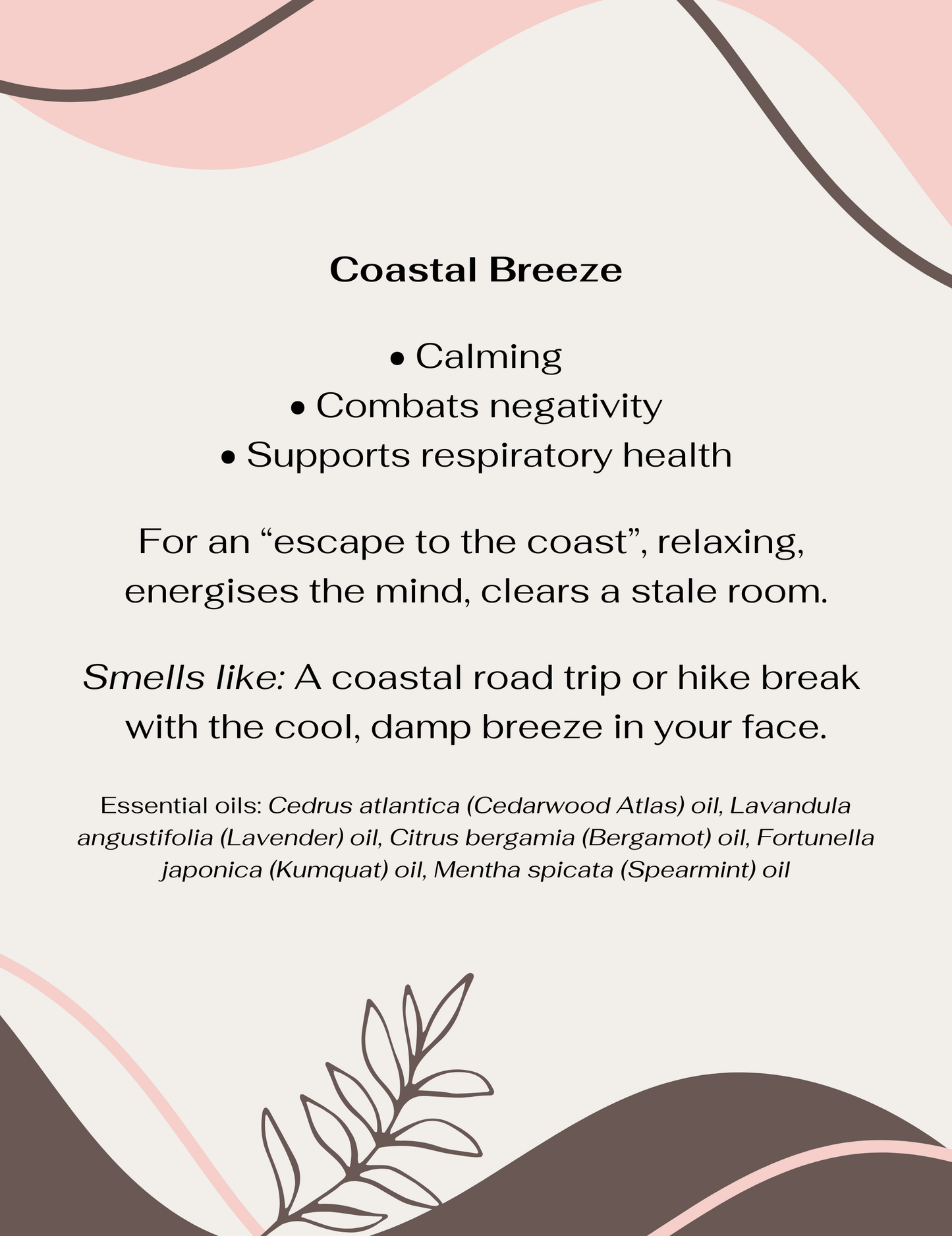 Coastal Breeze | Essential Oil Blend