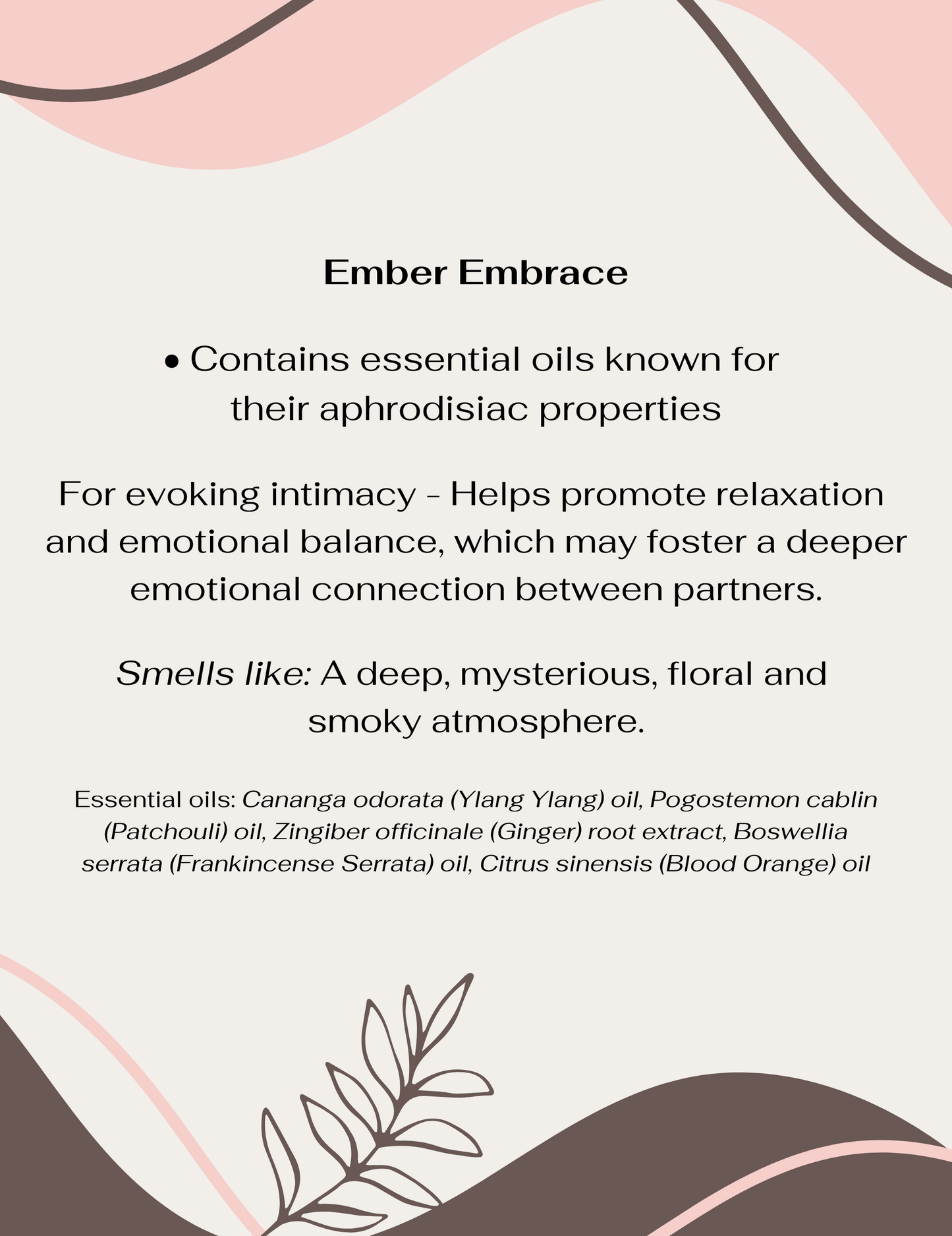 Ember Embrace | Essential Oil Blend