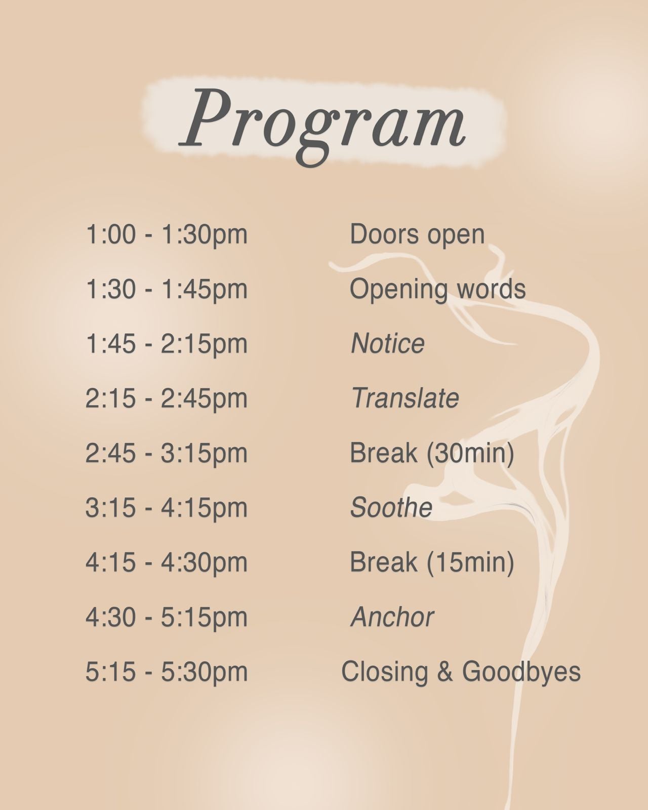 Senses in Conversation